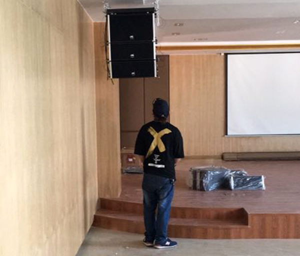 罗浮山国药集团礼堂多功能厅扩声系统