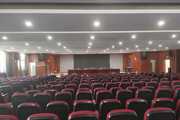 安徽省绩溪中学多功能报告厅选用JSL91免费国产黄色软件专业音响